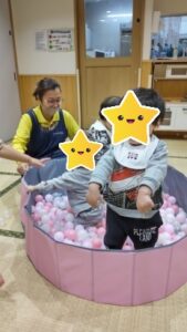 みずきくん　ボールプール_IMG_7095